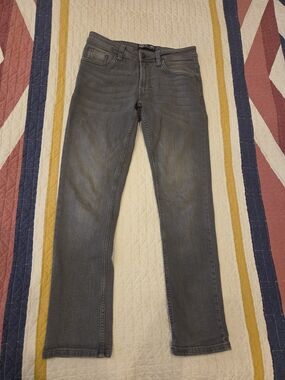 Free Planet Slim Straight Jeans - Gray